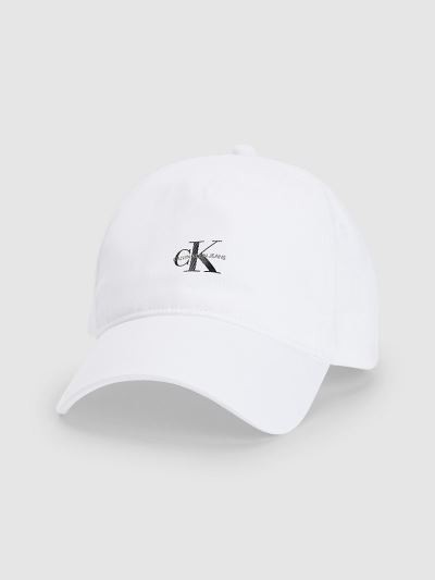 Calvin Klein Táskák & Kiegészítők HU859203 | Calvin Klein Cotton Twill Női Sapka Világos Fehér